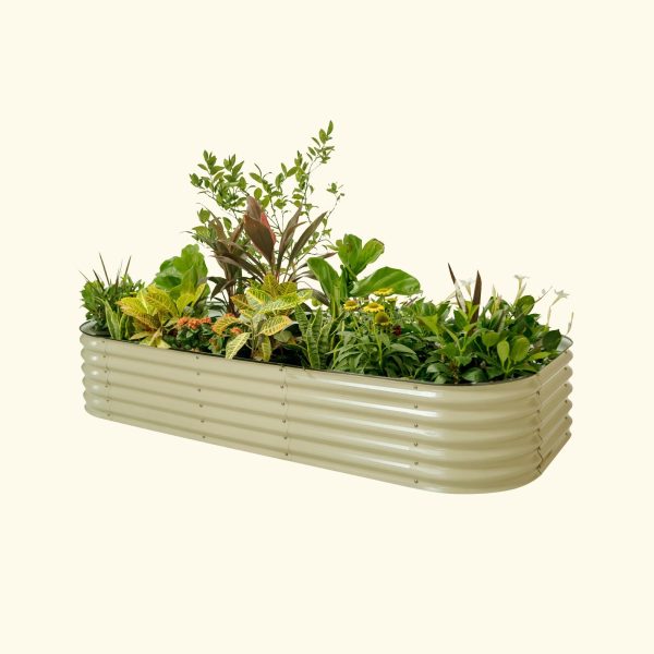 17  Tall 10 In 1 Jumbo Modular Metal Raised Garden Bed Kit Online Sale - Image 2