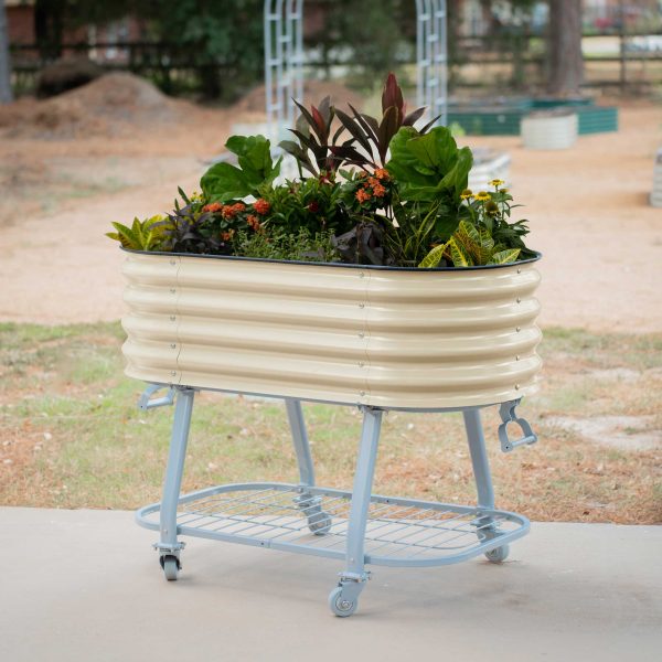 Elevated Rolling Self-Watering Garden Bed on Sale - Image 5