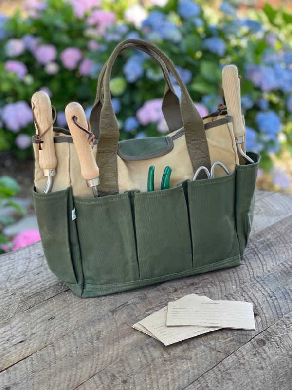 Garden Tool Bag - Heavy Waxed Canvas Online Hot Sale