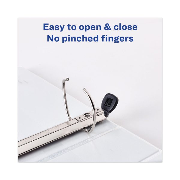 Heavy-Duty View Binder with DuraHinge and One Touch EZD Rings, 3 Rings, 2  Capacity, 11 x 8.5, White on Sale - Image 5