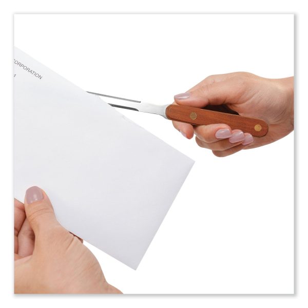 Hand Letter Opener with Wood Handle, 9 Online Hot Sale - Image 5