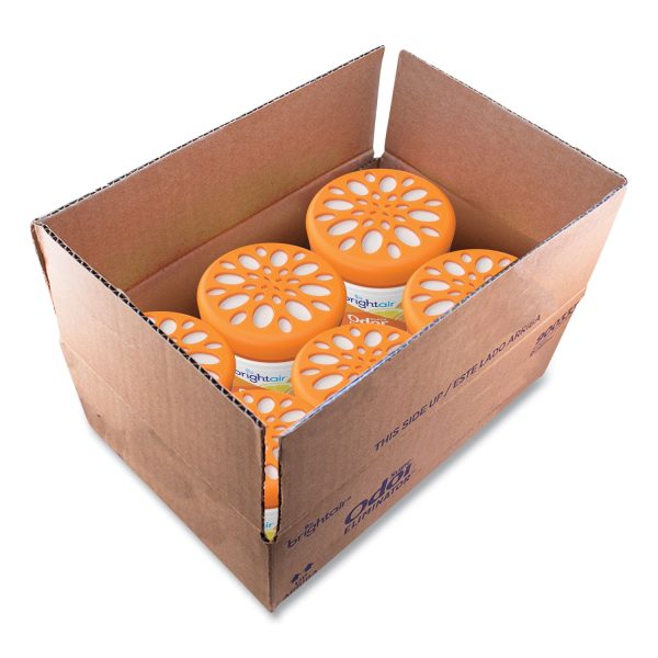 Super Odor Eliminator, Mandarin Orange and Fresh Lemon, 14 oz Jar, 6 Carton Online Sale - Image 5