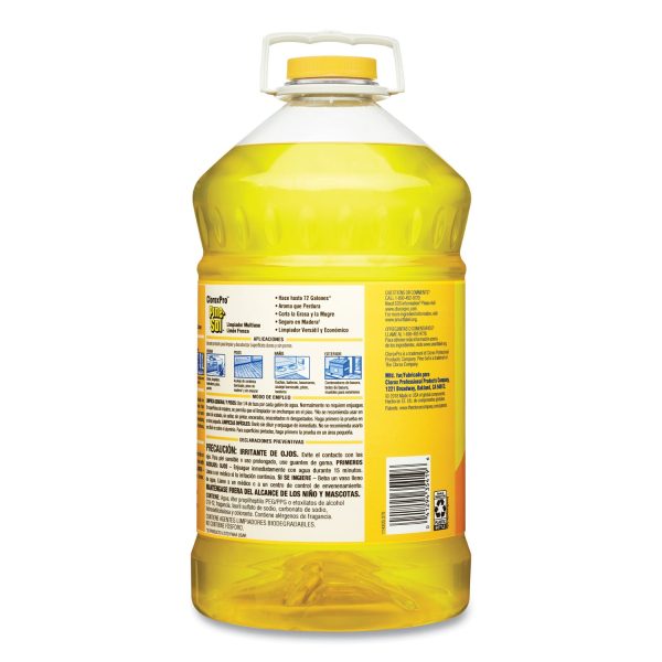All Purpose Cleaner, Lemon Fresh, 144 oz Bottle Online now - Image 2