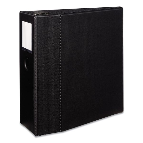 Durable Non-View Binder with DuraHinge and EZD Rings, 3 Rings, 5  Capacity, 11 x 8.5, Black, (8901) Cheap