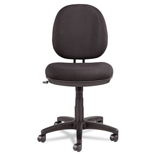 Alera Interval Series Swivel Tilt Task Chair, Supports Up to 275 lb, 18.42  to 23.46  Seat Height, Black For Sale - Image 3