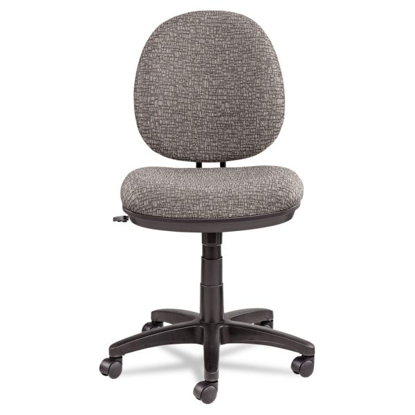 Alera Interval Series Swivel Tilt Task Chair, Supports 275 lb, 18.11  to 23.22  Seat, Graphite Gray Seat Back, Black Base Online now