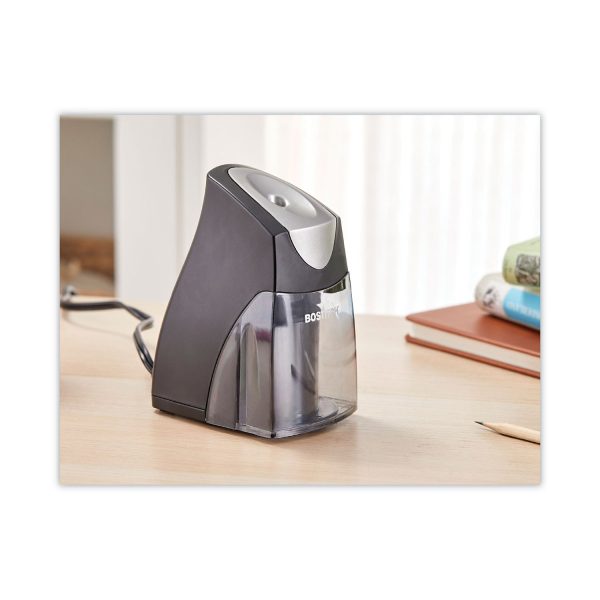 QuietSharp Executive Vertical Electric Pencil Sharpener, AC-Powered, 5.88 x 3.69 x 6.4, Black For Sale - Image 2