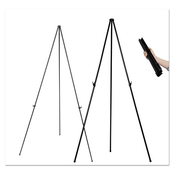 Instant Easel, 61.5  High, Black, Steel, Lightweight For Cheap - Image 5