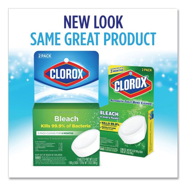 Automatic Toilet Bowl Cleaner, 3.5 oz Tablet, 2 Pack For Sale - Image 2