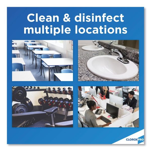 Disinfecting Wipes, 1-Ply, Fresh Scent, 7 x 8, White, 75 Canister, 6 Canisters Carton Online now - Image 3