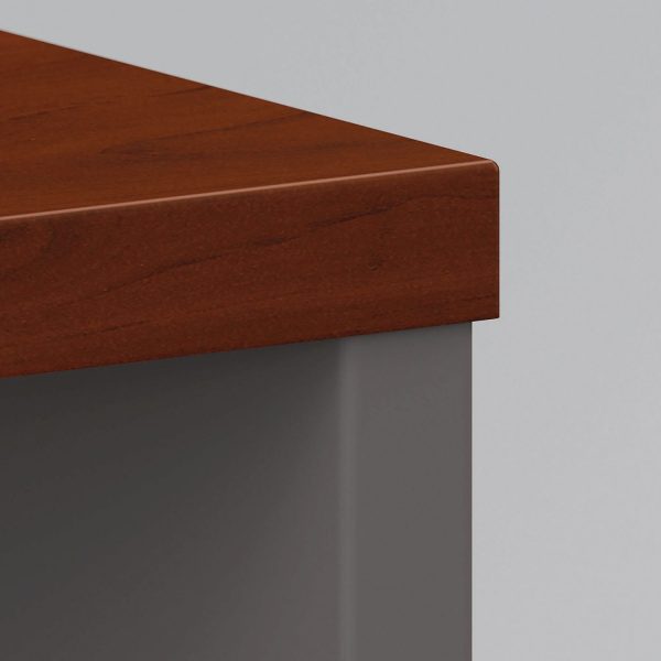 Series C Collection Bookcase, Five-Shelf, 35.63w x 15.38d x 72.78h, Hansen Cherry Discount - Image 4