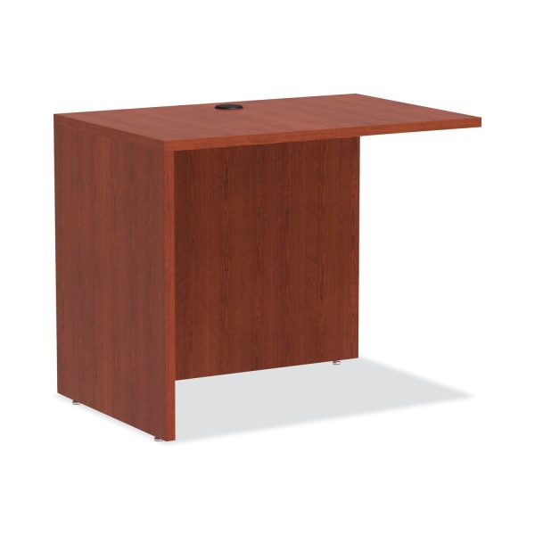 Alera Valencia Series Reversible Return Bridge Shell, 35w x 23.63d x 29.5h, Medium Cherry Hot on Sale