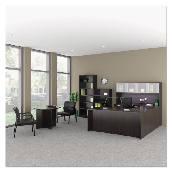 Glass Door Set With Silver Frame For 72  Wide Hutch, 17w x 16h, Clear, 4 Doors Set For Cheap - Image 3