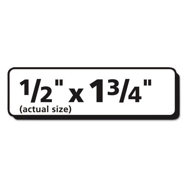 Matte Clear Easy Peel Mailing Labels w  Sure Feed Technology, Inkjet Printers, 0.5 x 1.75, Clear, 80 Sheet, 10 Sheets Pack Fashion - Image 5