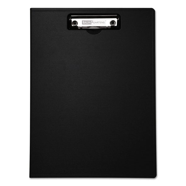 Portfolio Clipboard with Low-Profile Clip, Portrait Orientation, 0.5  Clip Capacity, Holds 8.5 x 11 Sheets, Black Discount - Image 2
