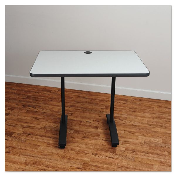 Alera Valencia Series Training Table T-Leg Base, 24.5w x 19.75d x 28.5h, Black Sale - Image 4