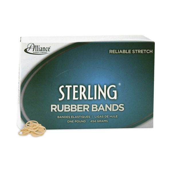 Sterling Rubber Bands, Size 8, 0.03  Gauge, Crepe, 1 lb Box, 7,100 Box Fashion