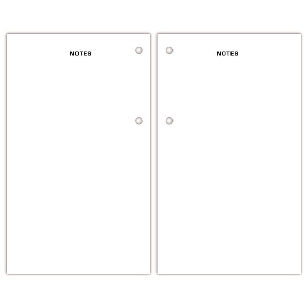 Two-Color Desk Calendar Refill, 3.5 x 6, White Sheets, 12-Month (Jan to Dec): 2024 Cheap - Image 4