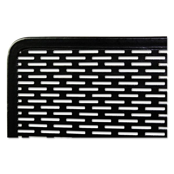 Urban Collection Punched Metal Pencil Cup Cell Phone Stand, Perforated Steel, 3.5 x 3.5, Black on Sale - Image 2
