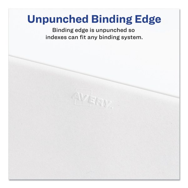 Preprinted Legal Exhibit Side Tab Index Dividers, Avery Style, 11-Tab, 1 to 10, 11 x 8.5, White, 1 Set Online Hot Sale - Image 5
