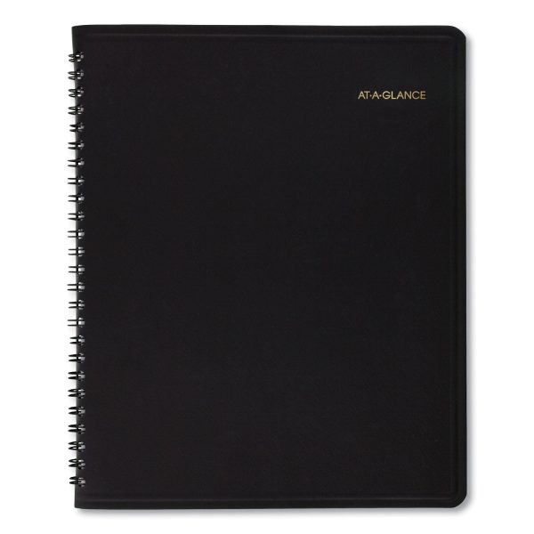 Monthly Planner in Business Week Format, 10 x 8, Black Cover, 12-Month (Jan to Dec): 2024 Hot on Sale - Image 3
