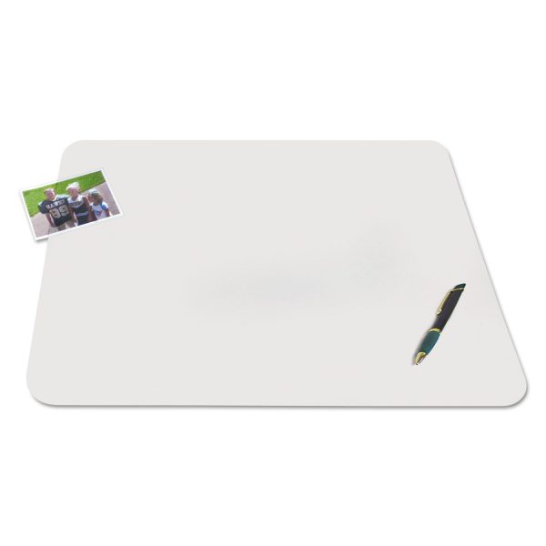 KrystalView Desk Pad with Antimicrobial Protection, Matte Finish, 24 x 19, Clear Cheap - Image 4