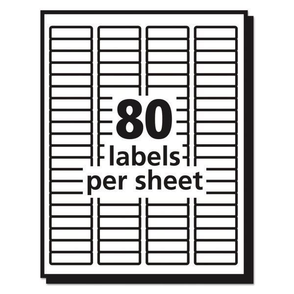 Matte Clear Shipping Labels, Inkjet Printers, 8.5 x 11, Clear, 25 Pack For Sale - Image 4