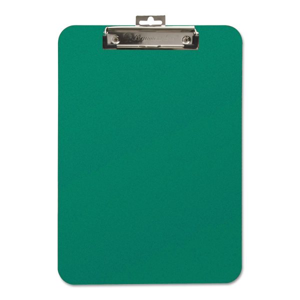 Unbreakable Recycled Clipboard, 0.25  Clip Capacity, Holds 8.5 x 11 Sheets, Green Online