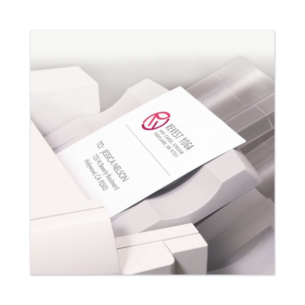 Copier Mailing Labels, Copiers, 8.5 x 11, White, 100 Box For Cheap - Image 3