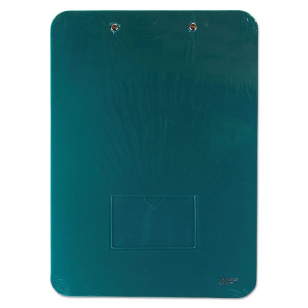 Unbreakable Recycled Clipboard, 0.25  Clip Capacity, Holds 8.5 x 11 Sheets, Green Online - Image 3