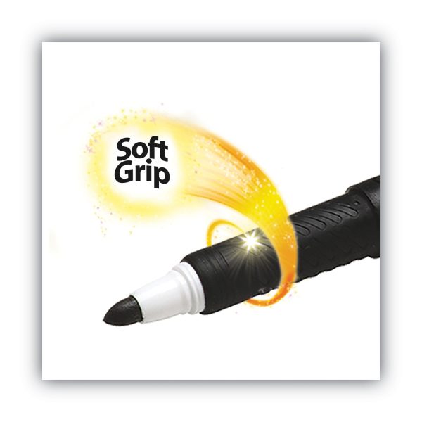 Intensity Low Odor Fine Point Dry Erase Marker, Fine Bullet Tip, Black, Dozen Hot on Sale - Image 4
