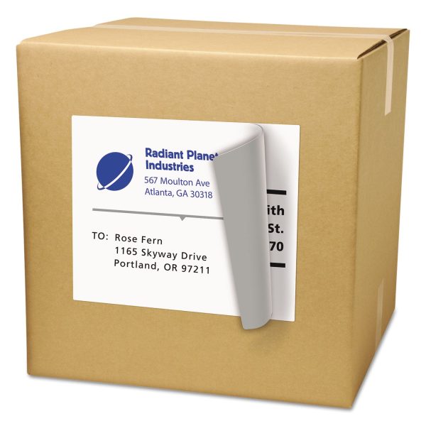 Shipping Labels with TrueBlock Technology, Inkjet Printers, 8.5 x 11, White, 25 Pack Online Hot Sale - Image 5