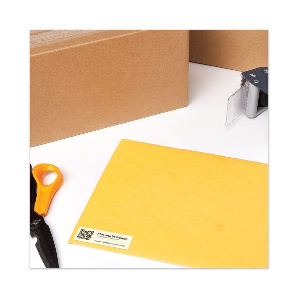 Copier Mailing Labels, Copiers, 1 x 2.81, White, 33 Sheet, 100 Sheets Box For Discount - Image 5