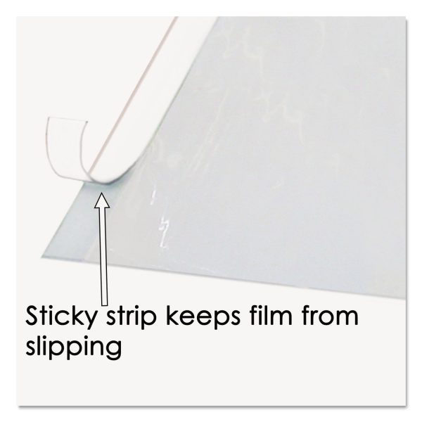 Second Sight Clear Plastic Desk Protector, with Hinged Protector, 25.5 x 21, Clear Fashion - Image 5