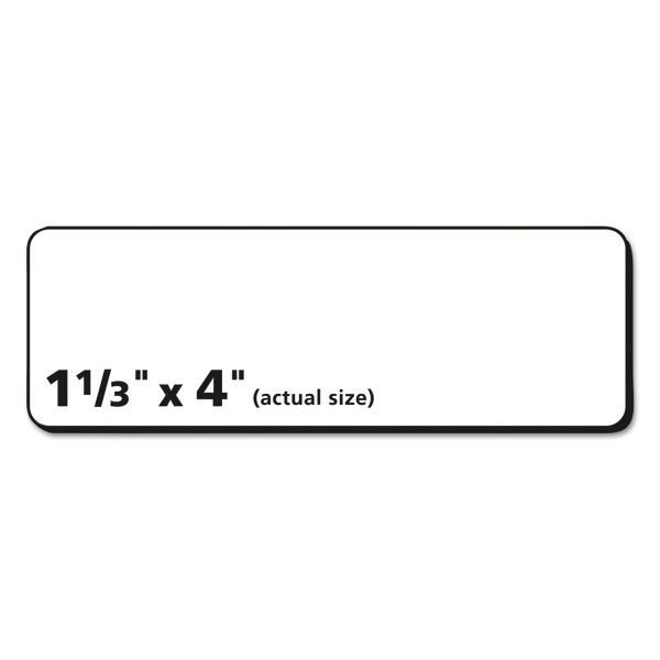 Matte Clear Easy Peel Mailing Labels w  Sure Feed Technology, Inkjet Printers, 1.33 x 4, Clear, 14 Sheet, 10 Sheets Pack Discount - Image 5