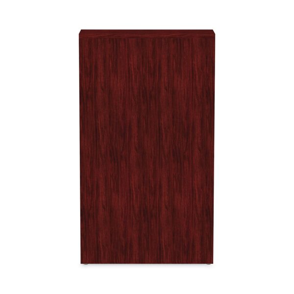 Alera Valencia Series Bookcase, Four-Shelf, 31.75w x 14d x 54.88h, Mahogany Online - Image 5