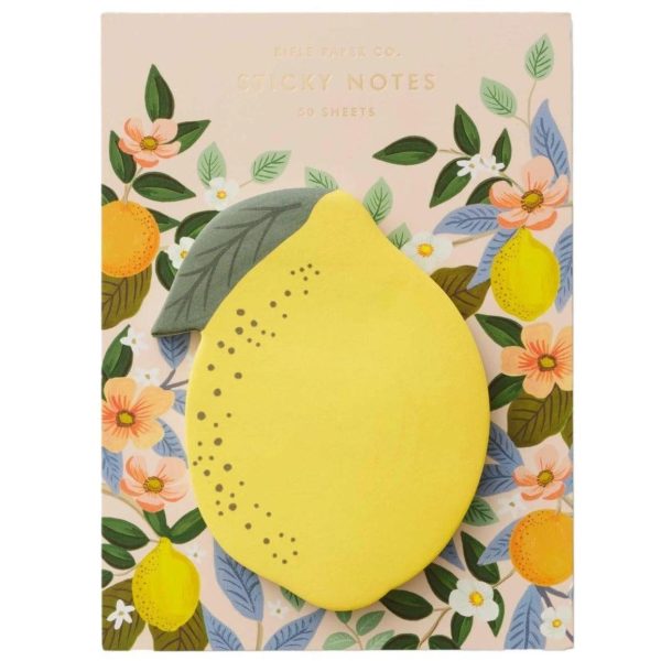 Lemon Sticky Notes on Sale